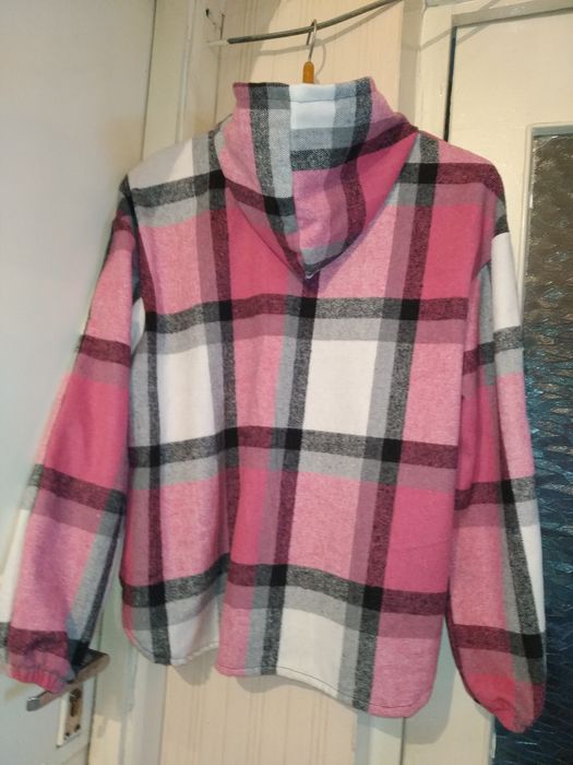 Теплая рубашка с капюшоном