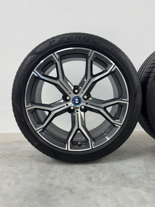 Jante Bmw X5 X6 R21 G05 G06 Originale 741M Pirelli de vara 2023 99%
