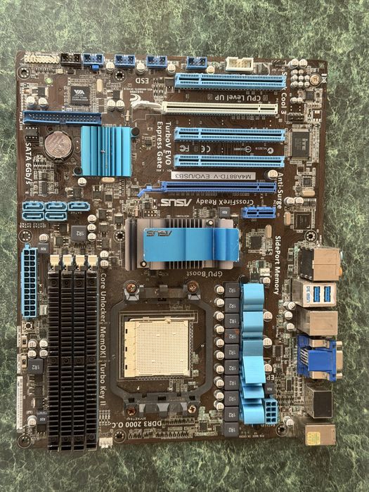 ASUS M4A88TD-V EVO/USB3 AM3 ATX Motherboard (DDR3, SATA 6Gb/s, USB 3.0)