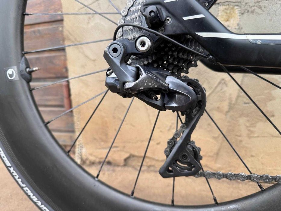 Bicicleta triatlon Canyon Speedmax CF SLX8 Di2+wattmetru+roți extra