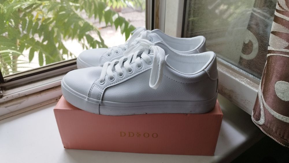 Кеды белые 40 (до 26см)