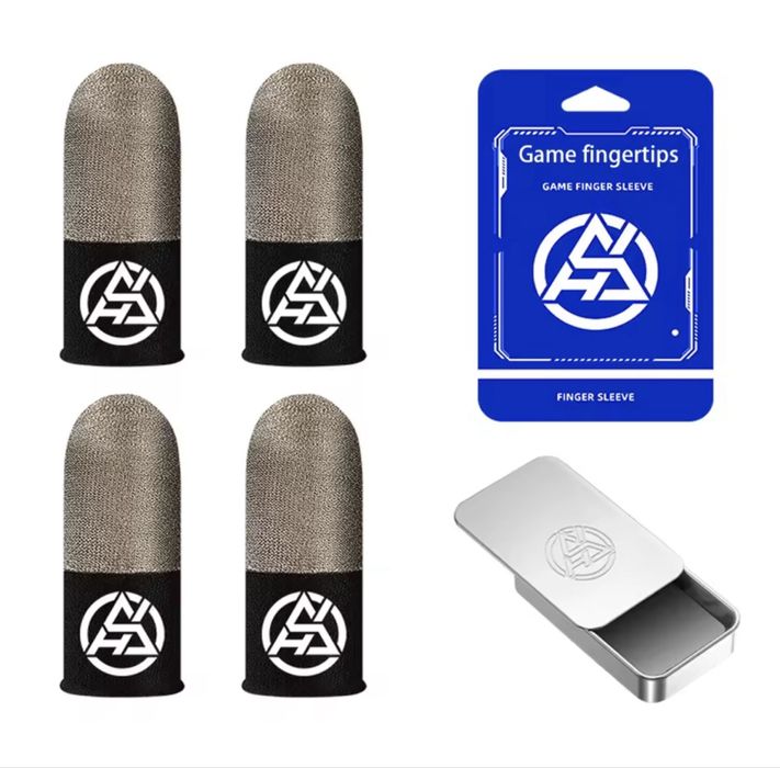 4бр. Ръкави за пръсти гейминг / finger sleevs