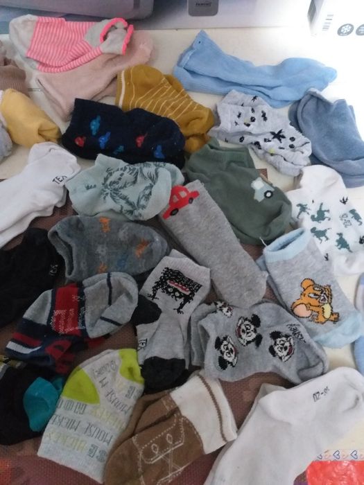 50 Perechi De Sosete Pentru Copii 1 si 4 ani Noi