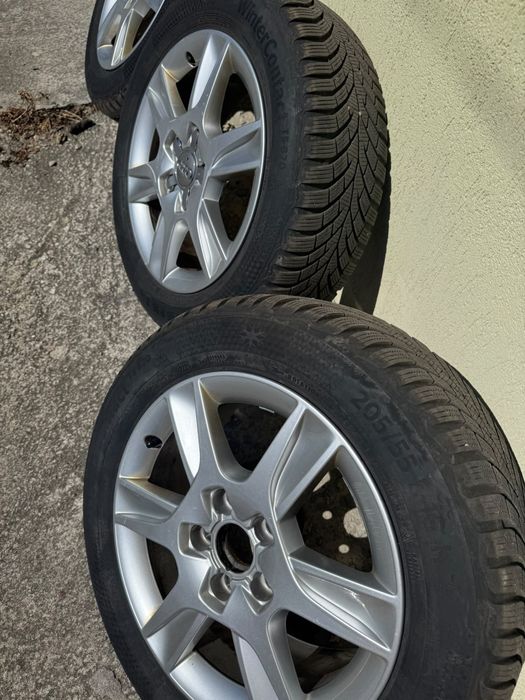 jante originale Audi A3 cu cauciucuri de Iarnă noi