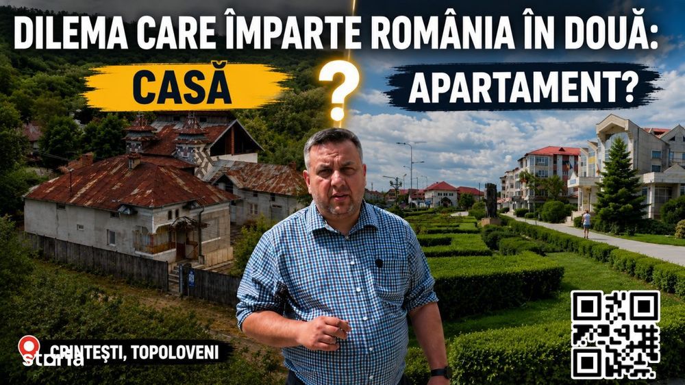 Casa cu teren in Crintesti, Topoloveni. O alternativa la apartament