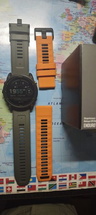 Garmin Enduro 3 -Solar Sapphire Titanium 51mm