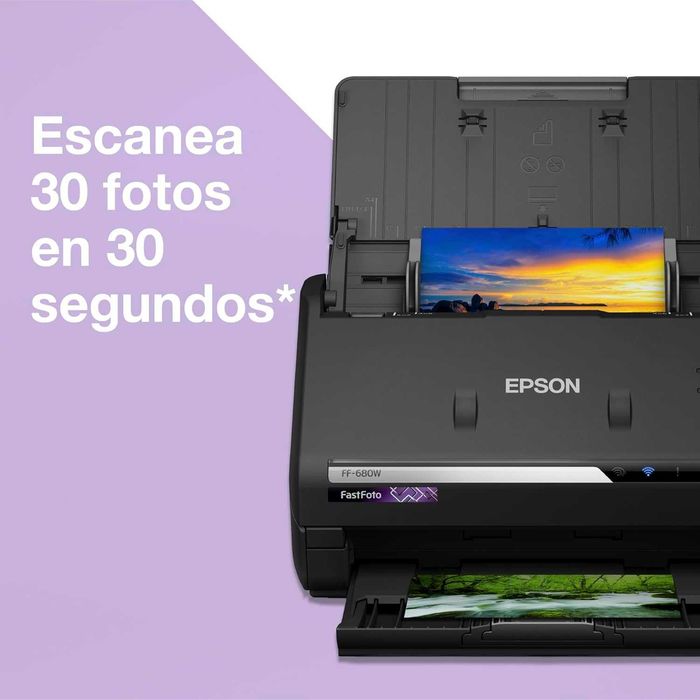 WiFi Скенер за снимки "EPSON" FF-680W, почти нов