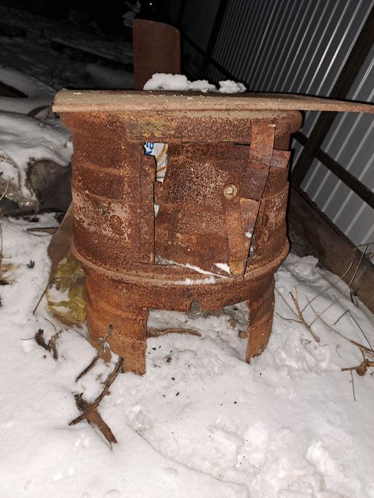 Продам железную печьку