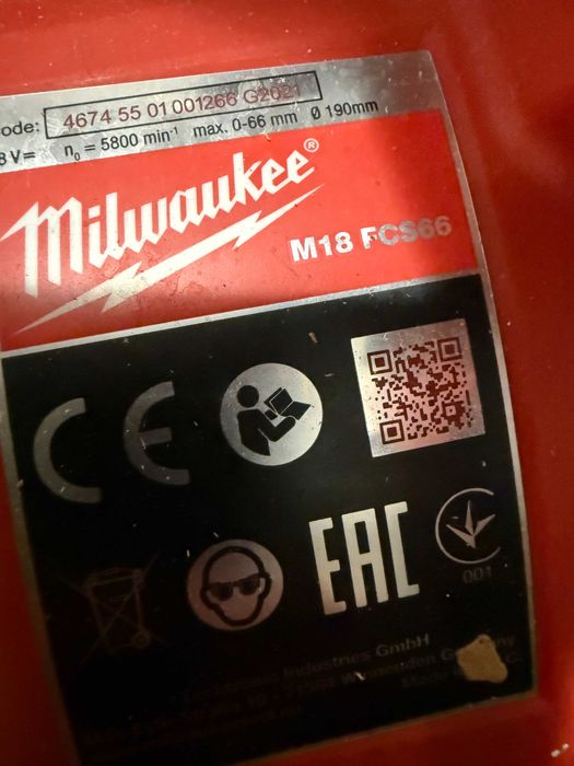 Milwaukee M18 FCS66