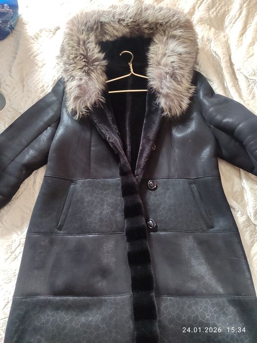 Продам дублёнку женскую размер 54