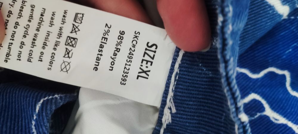 Юбка джинсовая женская