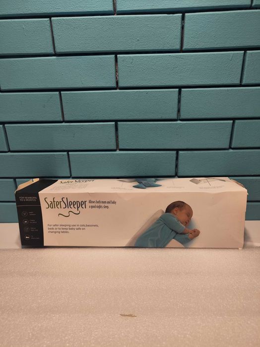 Mineup регулируема възглавница позиционер 43x10x10см с перална калъфка