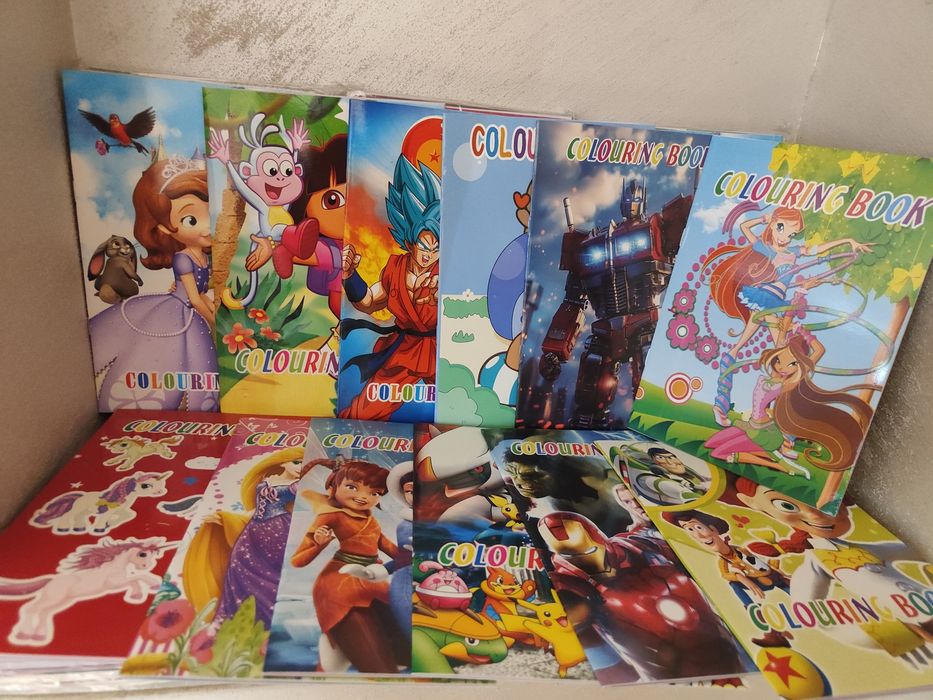 Книжки за оцветяване 0.95лв