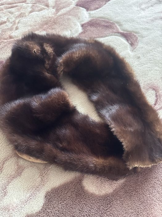 Песцовый и норковый воротники