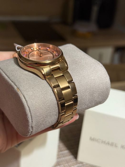 Дамски часовник Michael Kors MK6604, благородна стомана, розово злато