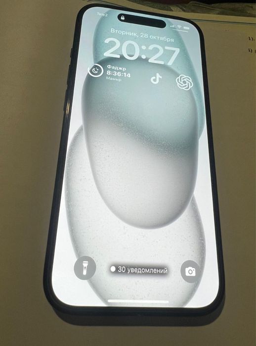 Айфон 15 .128 гб.87акб физ сим
