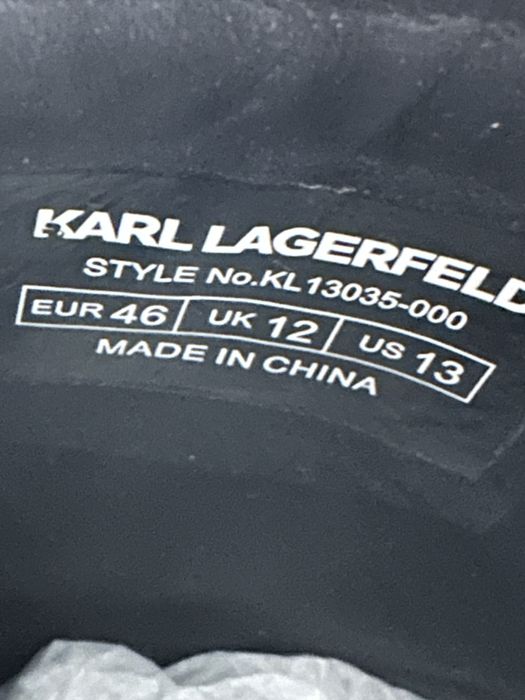 Bocanci Karl Lagerfeld 46 originali