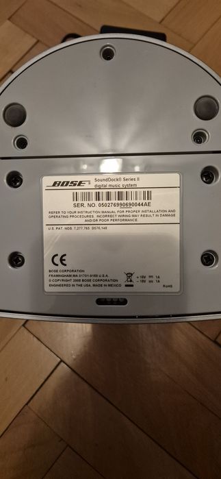 Bose SoundDock 2  stare foarte buna