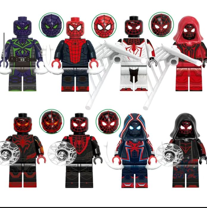 Лего человеки Пауки