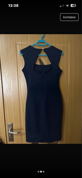 Rochie scurta albastru inchis