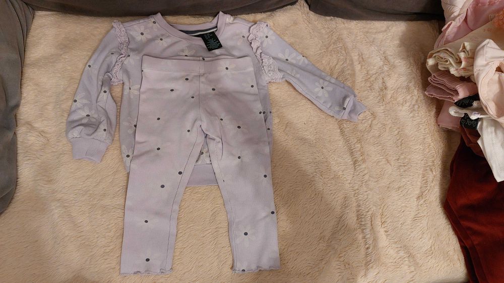 Lot haine fete iarna marime 80-86