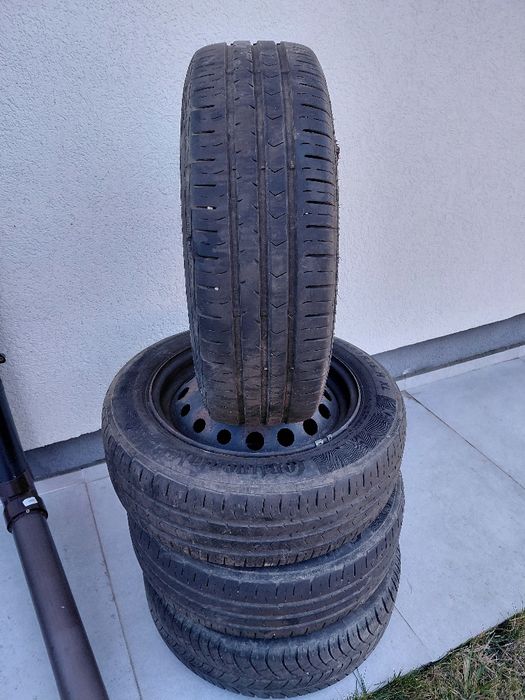 Set roti de vara renault clio cu anvelope fb,aproximativ 6 mm adancime