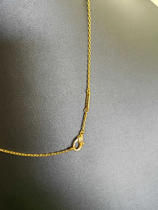 Дамско колие с детелина от зелен малахит - Van Cleef & Arpels VCA