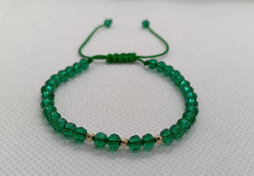 Brățări cu biluțe din aur 14 k