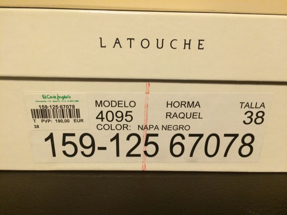 Latouche - оригинални боти! 38 номер