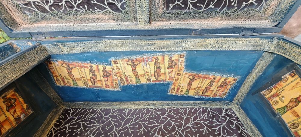 Винтидж сандък , реставриран