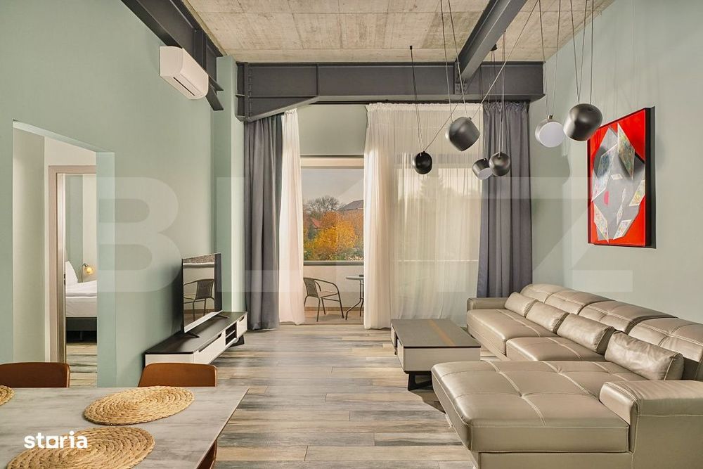 Apartament cu 3 camere, 80 mp, 2 bai, terasa 11 mp, zona Centrala