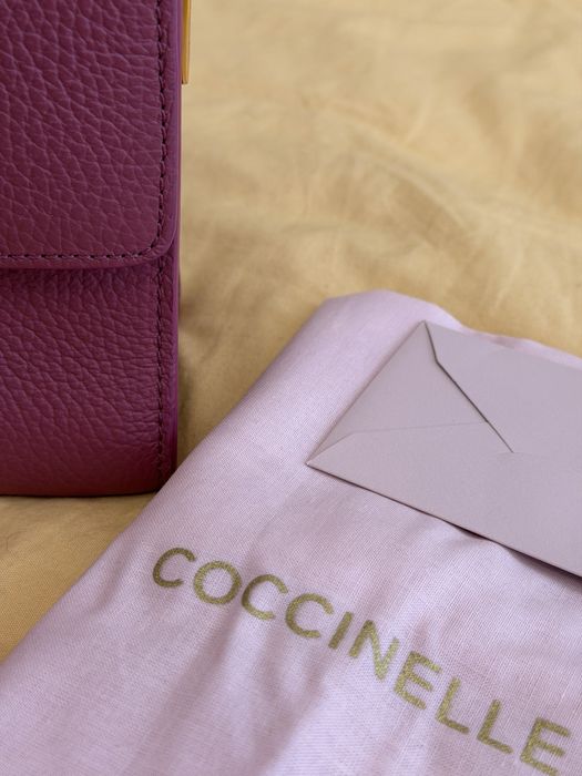 Розова чанта COCCINELLE