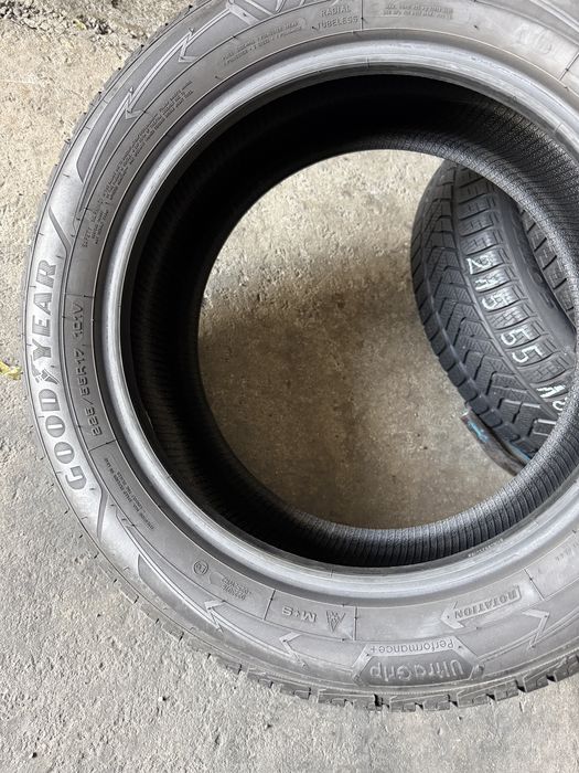 4 anvelope iarna  225/55/17 , 101V , GoodYear , 6-6.5 mm !