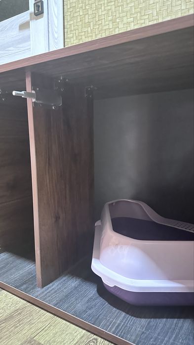 Тумба-домик  для лотка для кошек и мелких собак.