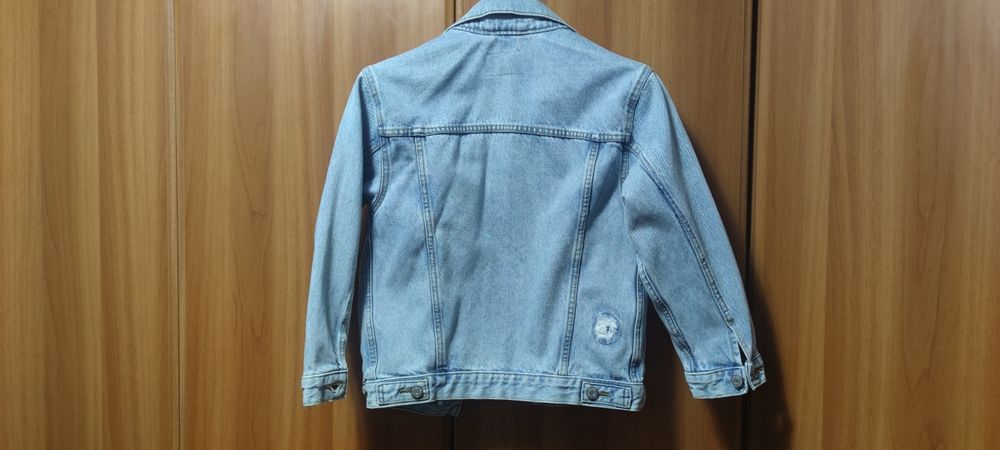 Vand geaca denim / blugi copii ZARA -  134 cm