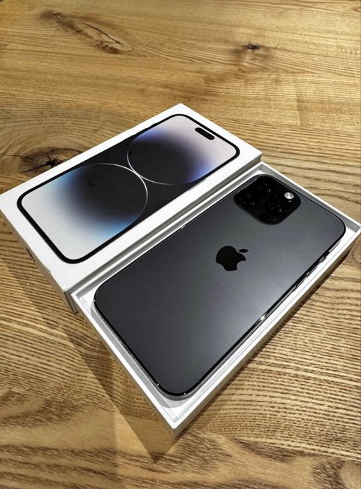 Iphone 14 pro max black 128 gb