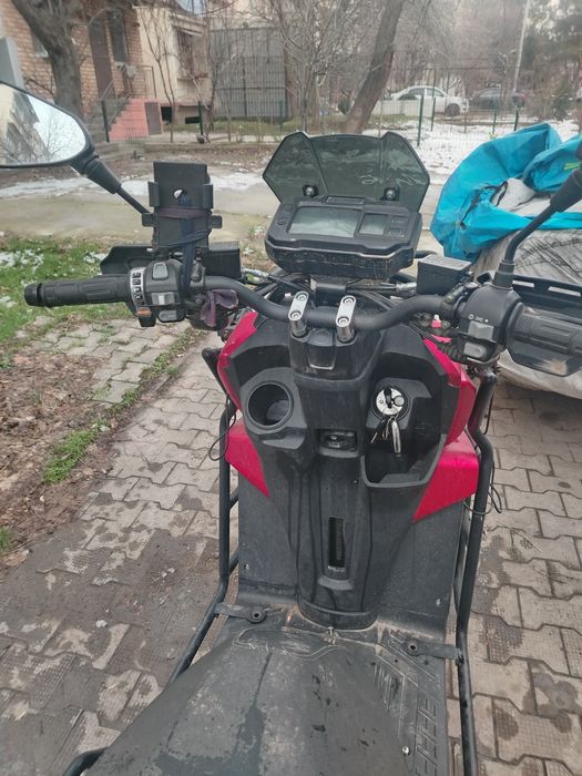 Skuter Moped Tank