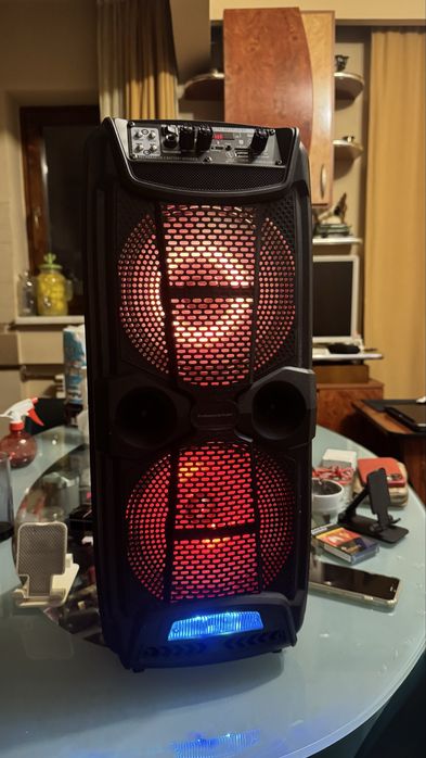 Boxa Bluetooth Portabila Karaoke