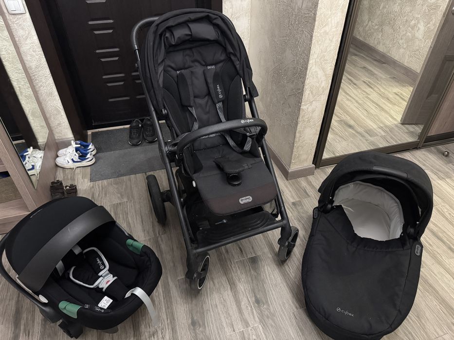 Коляска cybex balios s lux черный графит
