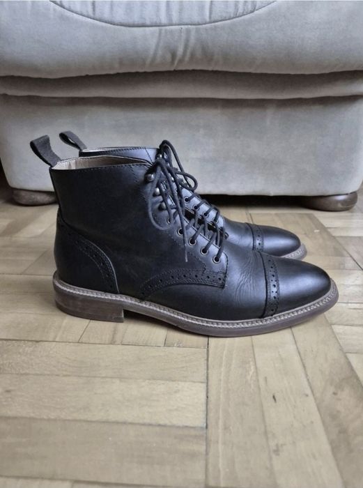 Ghete bărbătești ALDO, Piele Naturală, Talpă Cusută - 43 fit 42