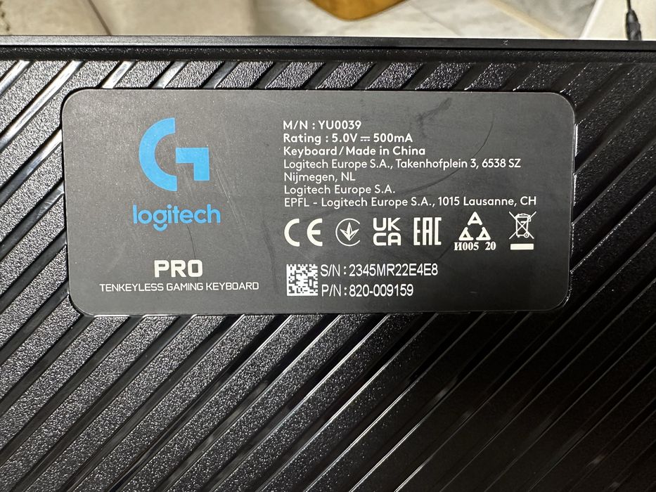 Tastatura Logitech G Pro GX Blue Switch