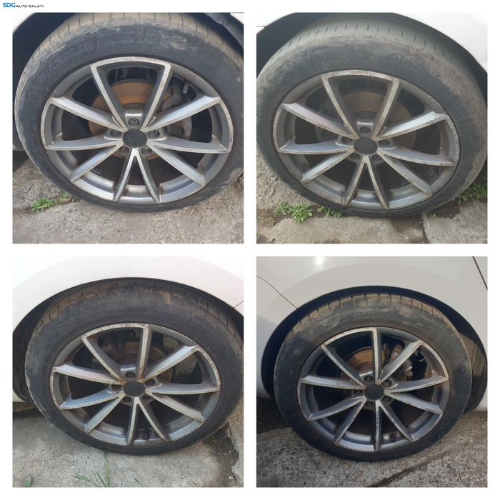 Set 4 Jante Roti Aliaj 235 45 18 R18 ZR18 5x112 Volkswagen Passat B7 2010 - 2015 [K4756]