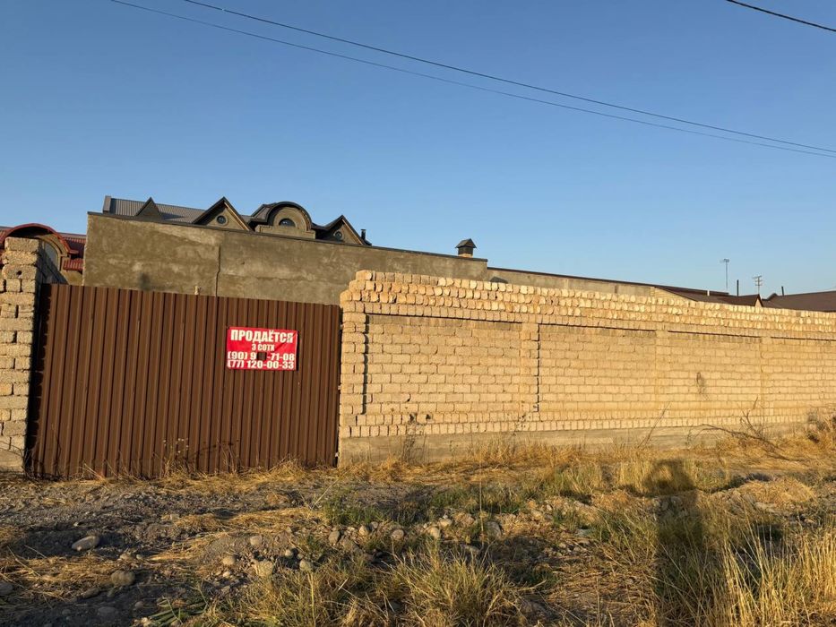 3 sotix yer uchastkasi sotiladi. Toshkent sh. Sergeli tumanida