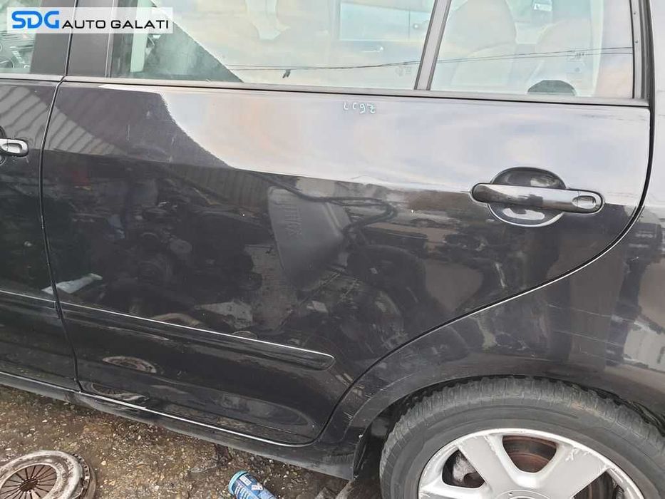 Usa Usi Portiera Portiere Stanga Spate Dezechipata VW Golf 5 PLUS 2004 - 2008 Culoare LC9Z