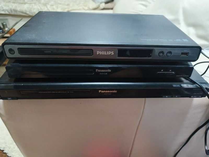 3Dvd Player Philips și Panasonic Pachet