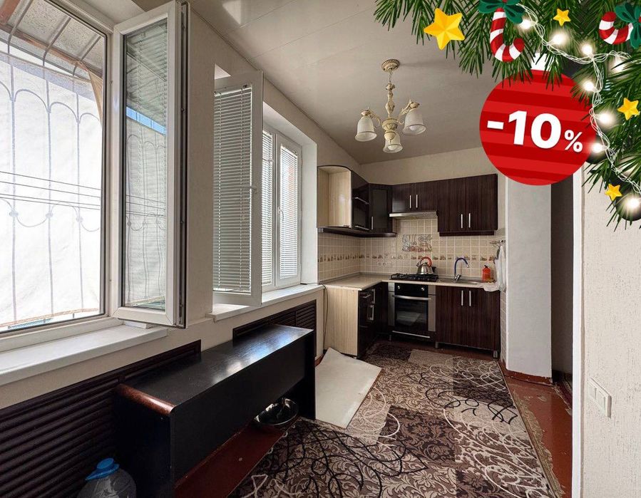 НОВОГОДНИЕ СКИДКИ 4х комнатная квартира 90 м2 базарчик Карасу 6