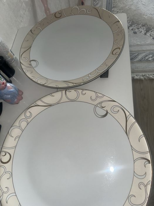 Етке арналған табақ, блюдце для бешбармака