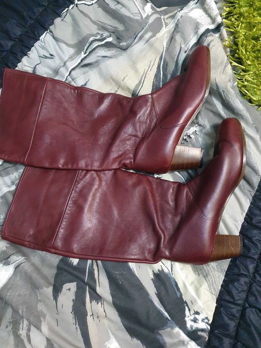 Сапоги. 41 размер. Натуральная кожа