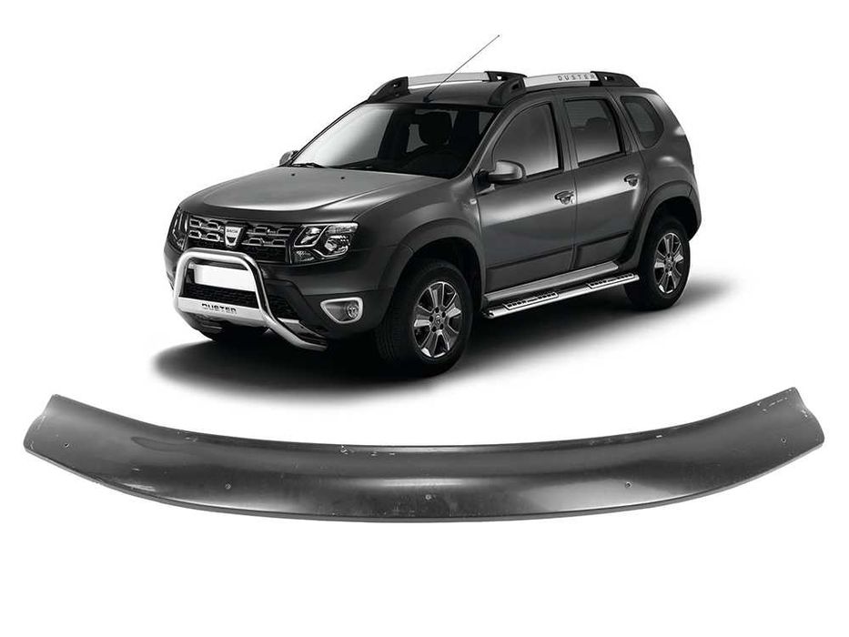Спойлер преден капак Дефлектор за Dacia Duster 2010-2017 Дачия Дъстър