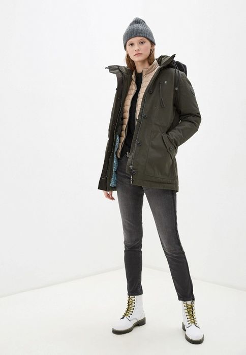 Ново G-star New Duty PDD HDD Parka Дамско Яке Парка Размер М